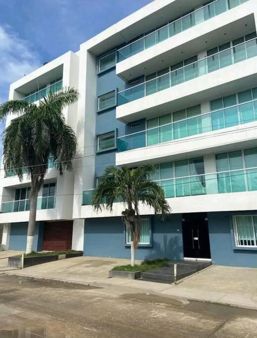 Apartamento Luxury Azul Beach La Boquilla Daire Cartagena Dış mekan fotoğraf
