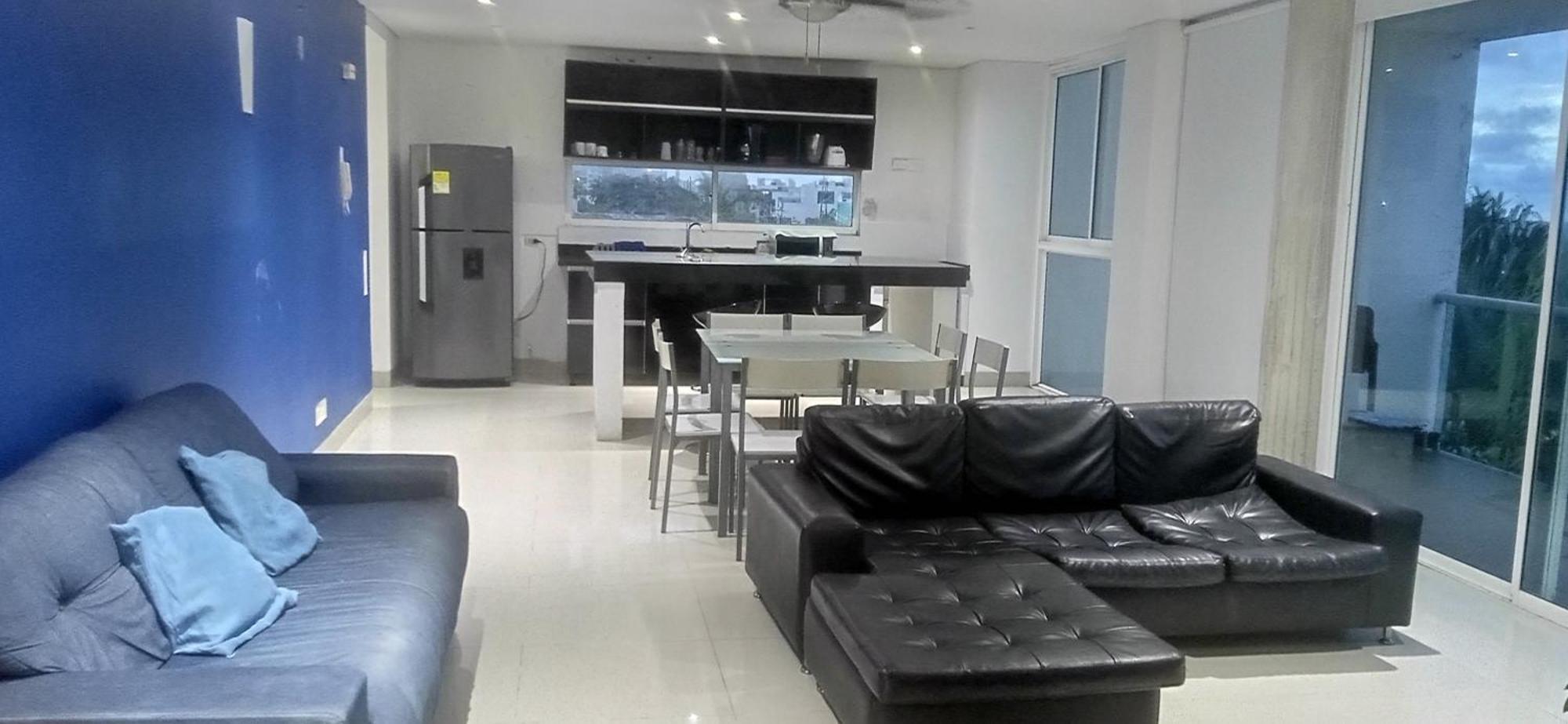 Apartamento Luxury Azul Beach La Boquilla Daire Cartagena Dış mekan fotoğraf