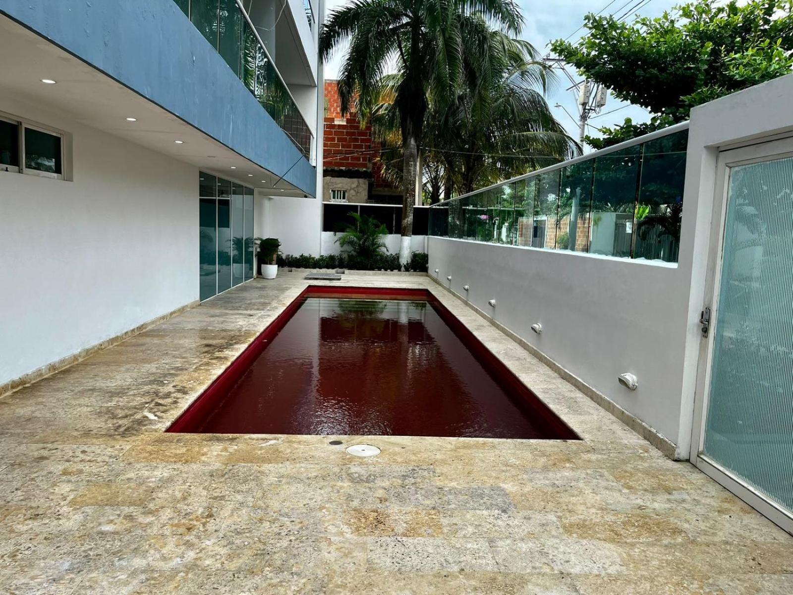 Apartamento Luxury Azul Beach La Boquilla Daire Cartagena Dış mekan fotoğraf